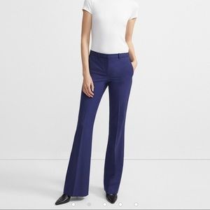 Theory Demitria Pants in Sea Blue Good Wool sz 2